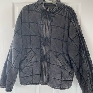 Dolman Quilted Knit Jacket